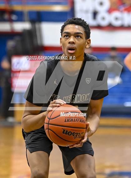 Thumbnail 2 in Mt. Vernon vs Plainfield (Phil Cox Memorial Holiday Tournament) photogallery.