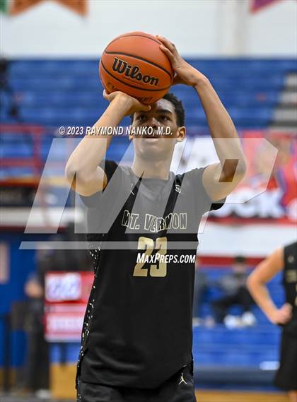 Thumbnail 2 in Mt. Vernon vs Plainfield (Phil Cox Memorial Holiday Tournament) photogallery.