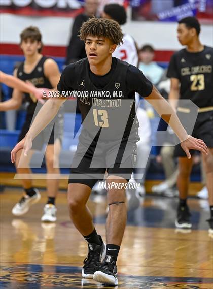 Thumbnail 3 in Mt. Vernon vs Plainfield (Phil Cox Memorial Holiday Tournament) photogallery.