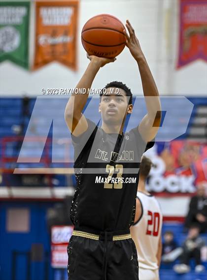 Thumbnail 3 in Mt. Vernon vs Plainfield (Phil Cox Memorial Holiday Tournament) photogallery.