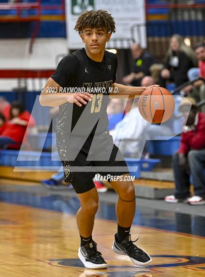 Thumbnail 2 in Mt. Vernon vs Plainfield (Phil Cox Memorial Holiday Tournament) photogallery.