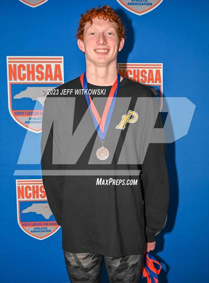 Thumbnail 1 in NCHSAA 4A State Swimming Championship Awards photogallery.