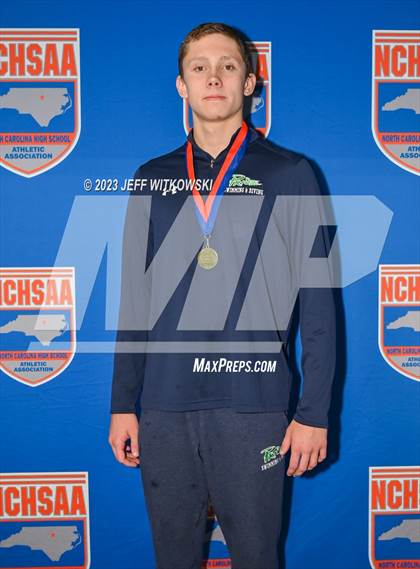Thumbnail 3 in NCHSAA 4A State Swimming Championship Awards photogallery.