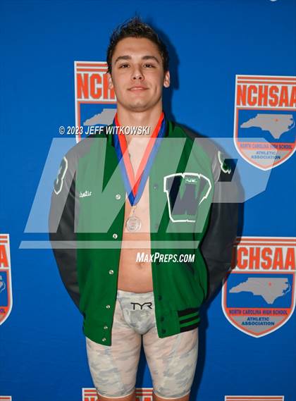 Thumbnail 1 in NCHSAA 4A State Swimming Championship Awards photogallery.