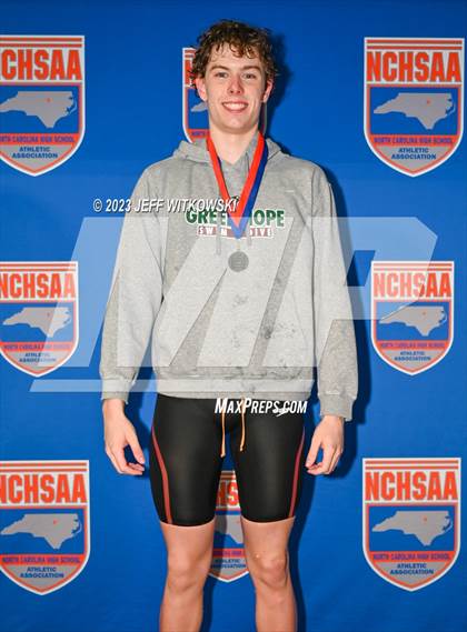 Thumbnail 3 in NCHSAA 4A State Swimming Championship Awards photogallery.