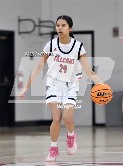 Thumbnail 3 in Ben Holt College Prep Academy vs. Fairfield (Sac Adventist Holiday Invitational) photogallery.