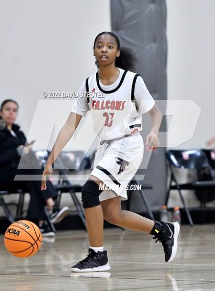Thumbnail 3 in Ben Holt College Prep Academy vs. Fairfield (Sac Adventist Holiday Invitational) photogallery.