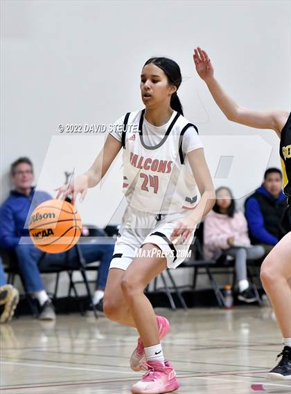 Thumbnail 3 in Ben Holt College Prep Academy vs. Fairfield (Sac Adventist Holiday Invitational) photogallery.