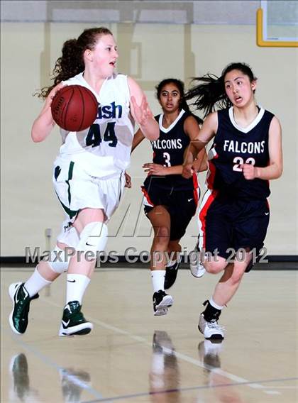 Thumbnail 3 in Sacred Heart Cathedral vs. Saratoga (CIF CCS D3 Playoffs) photogallery.
