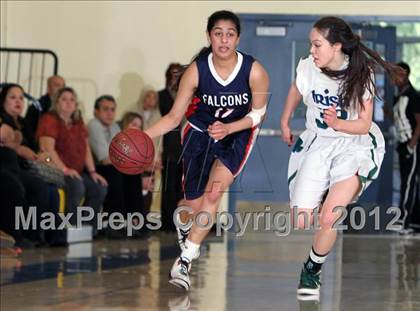Thumbnail 2 in Sacred Heart Cathedral vs. Saratoga (CIF CCS D3 Playoffs) photogallery.