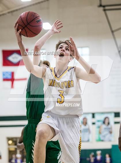 Thumbnail 3 in Mayflower v Episcopal (AAA 3A District Playoff) photogallery.