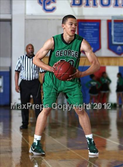 Thumbnail 2 in George Washington @ Cherry Creek (CHSAA 5A 2nd Round) photogallery.