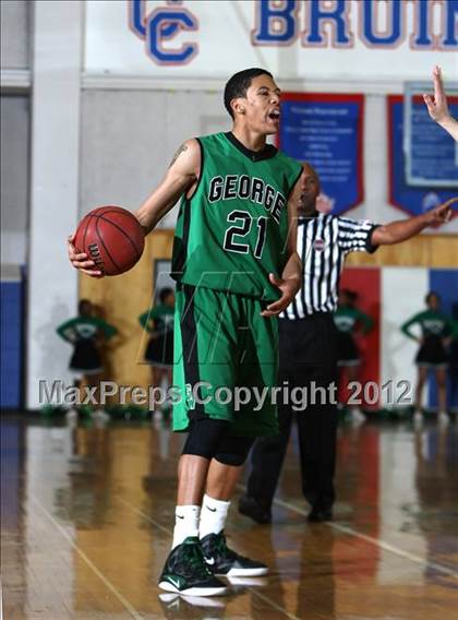 Thumbnail 1 in George Washington @ Cherry Creek (CHSAA 5A 2nd Round) photogallery.