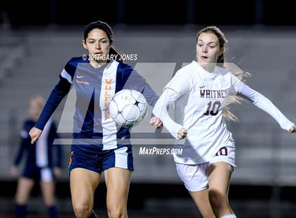 Thumbnail 2 in Cosumnes Oaks vs Whitney (CIF SJS D2 Semifinal) photogallery.