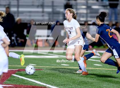 Thumbnail 1 in Cosumnes Oaks vs Whitney (CIF SJS D2 Semifinal) photogallery.