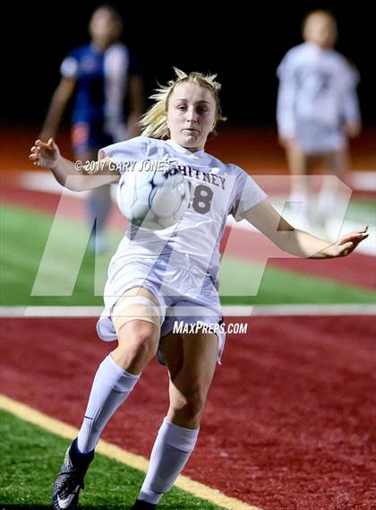 Thumbnail 1 in Cosumnes Oaks vs Whitney (CIF SJS D2 Semifinal) photogallery.