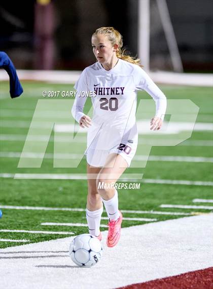 Thumbnail 2 in Cosumnes Oaks vs Whitney (CIF SJS D2 Semifinal) photogallery.