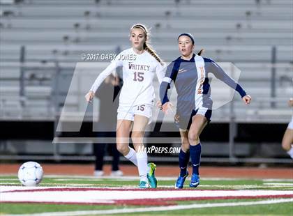 Thumbnail 3 in Cosumnes Oaks vs Whitney (CIF SJS D2 Semifinal) photogallery.