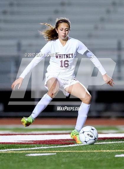 Thumbnail 3 in Cosumnes Oaks vs Whitney (CIF SJS D2 Semifinal) photogallery.