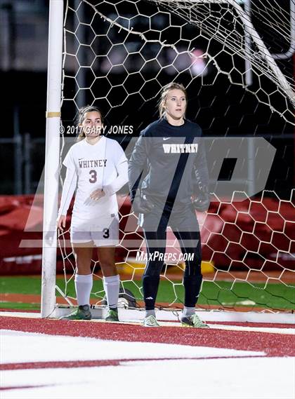 Thumbnail 2 in Cosumnes Oaks vs Whitney (CIF SJS D2 Semifinal) photogallery.