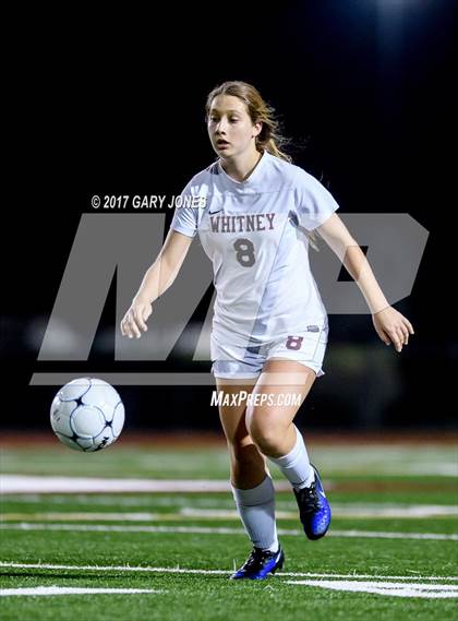 Thumbnail 1 in Cosumnes Oaks vs Whitney (CIF SJS D2 Semifinal) photogallery.