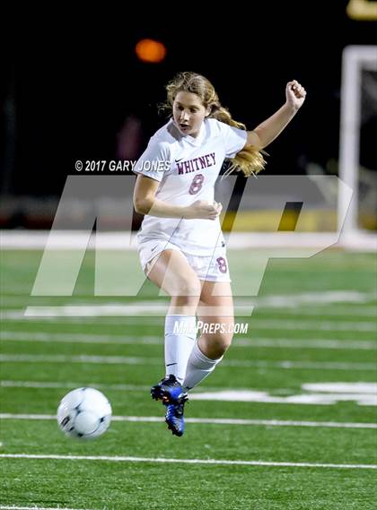 Thumbnail 2 in Cosumnes Oaks vs Whitney (CIF SJS D2 Semifinal) photogallery.