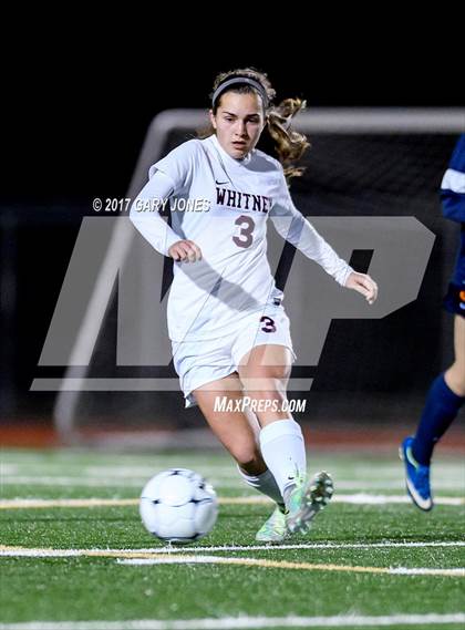 Thumbnail 1 in Cosumnes Oaks vs Whitney (CIF SJS D2 Semifinal) photogallery.