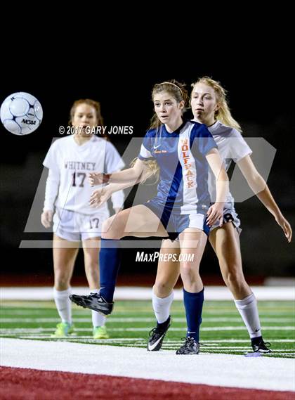 Thumbnail 3 in Cosumnes Oaks vs Whitney (CIF SJS D2 Semifinal) photogallery.