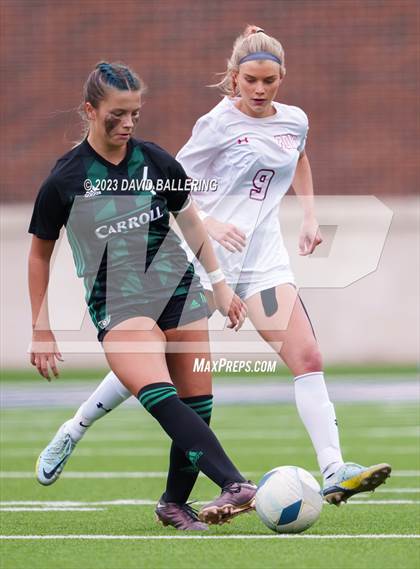 Thumbnail 2 in Boyd vs. Southlake Carroll (UIL 6A Regional Semifinal) photogallery.