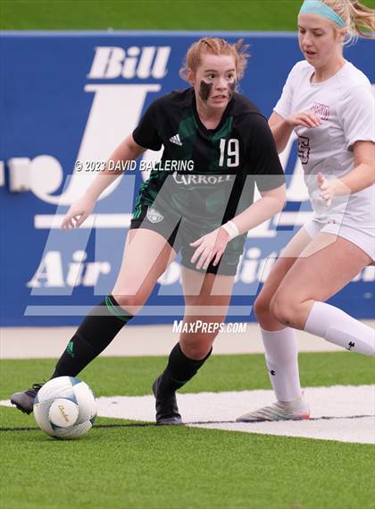 Thumbnail 2 in Boyd vs. Southlake Carroll (UIL 6A Regional Semifinal) photogallery.