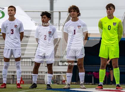 Thumbnail 1 in Lopez vs. Glenn (UIL Soccer 5A Region IV Regional Final) photogallery.