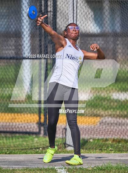 Thumbnail 2 in Panther Relays (Discus) photogallery.