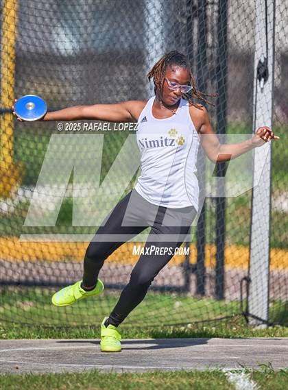 Thumbnail 3 in Panther Relays (Discus) photogallery.