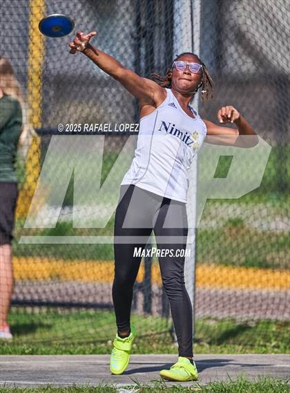 Thumbnail 3 in Panther Relays (Discus) photogallery.