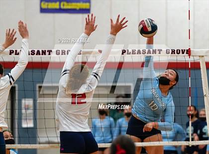 Thumbnail 2 in Valley Christian @ Pleasant Grove (CIF State D2 Playoffs) photogallery.