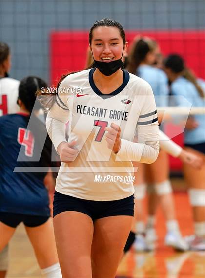 Thumbnail 2 in Valley Christian @ Pleasant Grove (CIF State D2 Playoffs) photogallery.