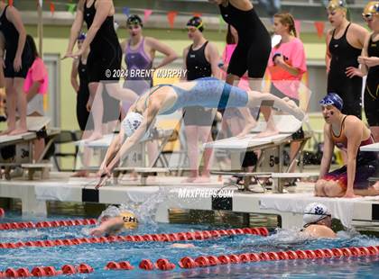 Thumbnail 1 in CHSAA 3A Girls Swimming - State Championship photogallery.