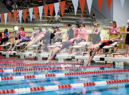 Thumbnail 2 in CHSAA 3A Girls Swimming - State Championship photogallery.