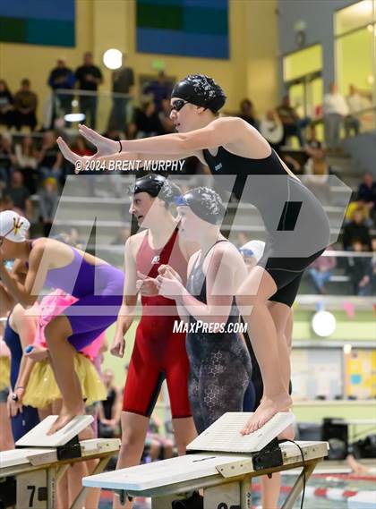 Thumbnail 2 in CHSAA 3A Girls Swimming - State Championship photogallery.