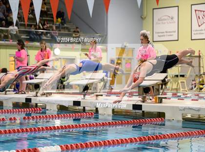 Thumbnail 1 in CHSAA 3A Girls Swimming - State Championship photogallery.