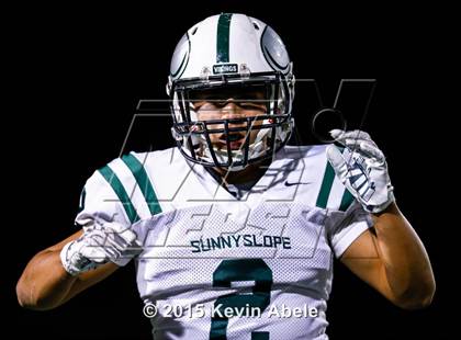 Thumbnail 3 in Paradise Valley vs Sunnyslope (AIA Division III Semifinal) photogallery.