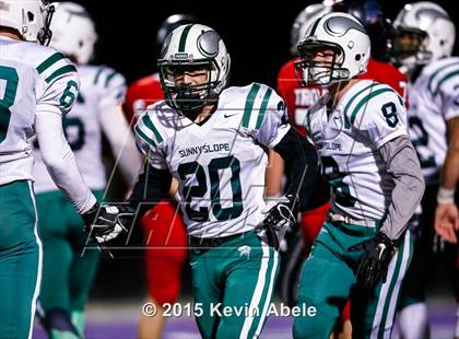 Thumbnail 1 in Paradise Valley vs Sunnyslope (AIA Division III Semifinal) photogallery.