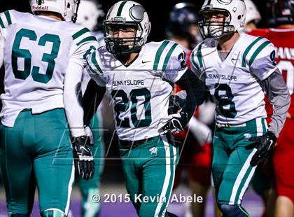 Thumbnail 3 in Paradise Valley vs Sunnyslope (AIA Division III Semifinal) photogallery.
