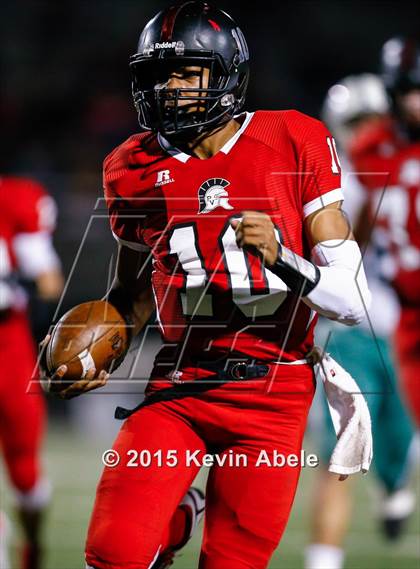 Thumbnail 3 in Paradise Valley vs Sunnyslope (AIA Division III Semifinal) photogallery.