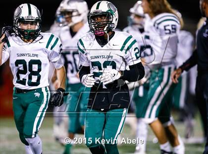 Thumbnail 2 in Paradise Valley vs Sunnyslope (AIA Division III Semifinal) photogallery.