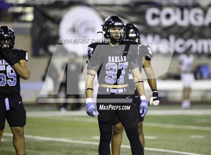 Thumbnail 2 in Clark @ Harlan (UIL 6A Football Bi-District Playoff) photogallery.