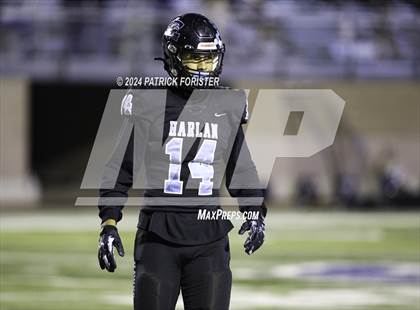 Thumbnail 1 in Clark @ Harlan (UIL 6A Football Bi-District Playoff) photogallery.