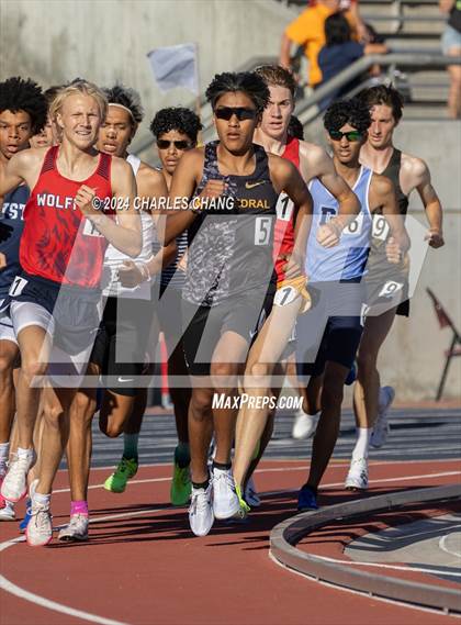 Thumbnail 3 in CIF State Championships (1600m Finals) photogallery.