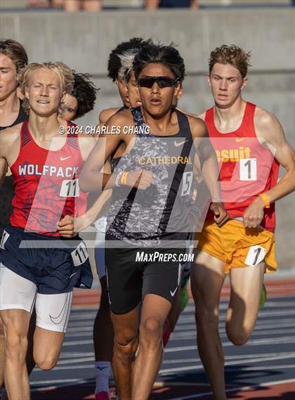Thumbnail 2 in CIF State Championships (1600m Finals) photogallery.