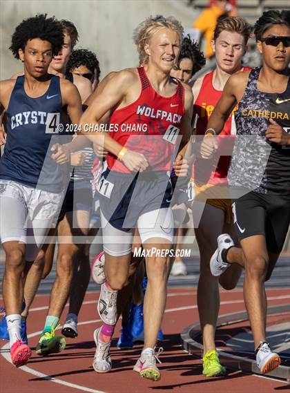 Thumbnail 2 in CIF State Championships (1600m Finals) photogallery.